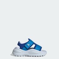 adidas - 休閒 Mehana 童裝涼鞋 兒童 拖鞋與夾腳拖 藍色