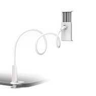 屯京 - 白色1米手機支架 螺旋底座懶人手機平板支架 床頭手機支架 [平行進口]