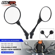 E9 Floding Rearview Mirror For Duke 125 200 250 390 640 690 790 890 990 1050 1090 1190 1290 1390 Adv