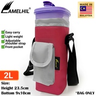 Amelhil Fridge Water Bottle Pouch 2 Liter Water Bottle Bag Beg Botol Air Bottle Tumbler Bag Bag Slee