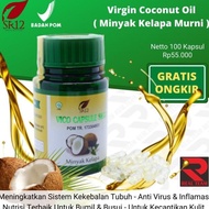 Best Seller Vco Sr12 Caps Kapsul Vico Oil Virgin Coconut Oil