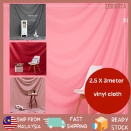 🔥READY STOCK🔥Proocam IG-Grey Background Cloth 2.5 X 3meter studio photo ig style Photoshoot Photogra
