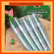 (Plus HOLDER) Siwak Al Fazal Wood Sunnah Miswak Plus Siwak Miswak HOLDER
