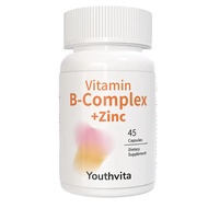 Youthvita Advanced B-Complex Plus Zinc – High Potency Formula for Energy, Stress, and Immune Support