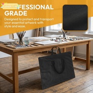 TOBE1 Painting Board Storage Bag, Waterproof 21.3 x 26.4inch Art Portfolio Bag, Portable Zipper Clos