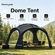 Mount peak Khemah Outdoor Portable Tent Shelter Dome Tent with Door Cloth Camping Dome Tent Mounthik