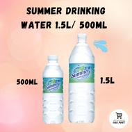 Summer Drinking Water 1.5L / 500ml / Mineral water