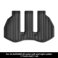 BONINGYU | พรมป้องกันน้ำ TPE สำหรับ Alphard 40 ซีรีส์ 24 แบบ