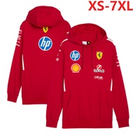 2026 New F1 Unisex Long Sleeve Coat&Jacket +  F1 Ferrari Racing Team Hoodie