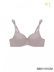 Sabina เสื้อชั้นใน มีโครง รุ่น Function Bra รหัส SBO1101 สีช็อคโกแลต