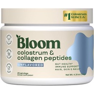 Bloom Nutrition Bovine Colostrum Powder with Vitamin B-12 for Gut Health, Immune Support, Hair Growt