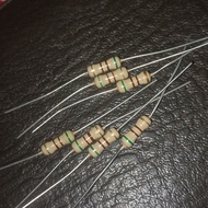 Resistor 1/2w 510r metalfilm original 510ohm 1/2 watt R ohm w 0.5w 0.5watt 0.5 1/2watt 1/2 watt taiw