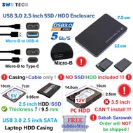USB 3.0 2.5 inch SATA SSD HDD Enclosure Case Tool-Free 2.5 HDD External Casing 2.5 External Hard Dis