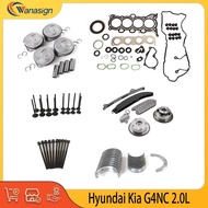 AUTO Engine Rebuild Overhaul Kit For Hyundai Kia G4NC Tucson Soul Forte  Elantra Avante Lantra Sonat