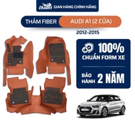 Fiber Leather Car Floor Mats for Audi A1 (2 Doors) 2012-2015 5 seats ZKAPET