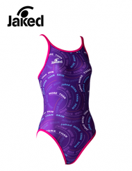 Jaked - 日版女士訓練連身泳衣 578 (紫色)
