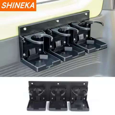 SHINEKA Drinks Holders For Suzuki Jimny 2019+ Car Rear Seat Side Cup Holder Bracket Accessories For 
