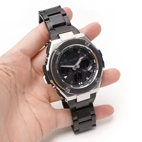 Strap for Casio G-Shock Steel Heart Series WatchBand GST-W300/GST-400G/GST-B100/GST-S310/GST-S120 St
