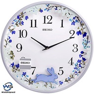 Seiko QXC238N Rabbit Pendulum Analog Wall Clock