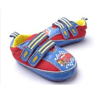 McQueen Blue Velcro Sneaker Prewalker Shoes
