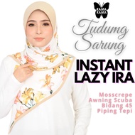 Tudung Sarung Instant LAZY IRA Awning Scuba
