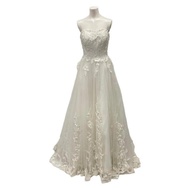 Aimer call HEDIN Dress ivory Spangle Women Embroidery White Direct from Japan Secondhand