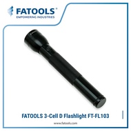 Siap Kirim FATOOLS FL103 3 D-Cell Flashlight Senter Model Maglite Baterai Satpam Berkualitas