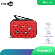 Eversac Lunch Bag Red Graffiti World With Charm