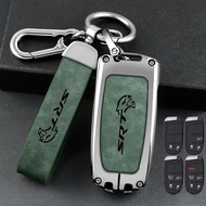 เคสกุญแจรถยนต์ Dodge Challenger Hellcat SRT Charger สำหรับผู้ชายและผู้หญิง ปกป้องโลหะเฉพาะตัว ซิลิโค
