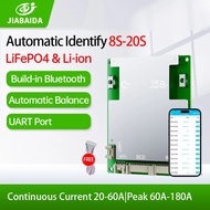 JBD BMS Smart BMS LiFePO4 8S 24V 16S 48V 40A 50A 60A NCM Li-ion 10S 12S 13S 20S Built-in BT Balance