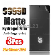 For Honor X7d 5G 2025 1-3Pcs Matte Hydrogel Film For Honor X7d HONOR X 7d  x7d X7d X7 a b c Honor X7