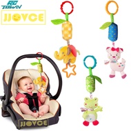 Baby Crib Stroller Hanging Toy Rattle Pendant Plush for Newborn Baby Infant