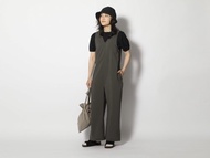 Pe Light Poplin 連身褲 深橄欖綠