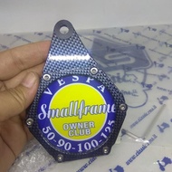 Vespa Tax Holder Smallframe Club Special P100TS Ss 99 Black Carbon Original
