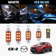 1PC Mazda CX-3 Car LED Bulb C5W 31mm/36mm/39mm/41mm Dome Reading Light License Plate Car Boot