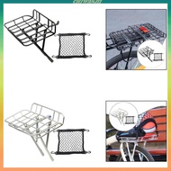[Chiwanji1] Bike Rack Outdoor Carrier Convenient Accessories Aluminum Alloy for Dahon P8