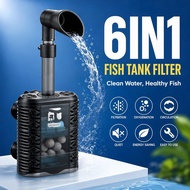 Mini Fish Tank Filter Oxygen Pump Aquarium Circulation Penapis Akuarium Air Flow Freshwater