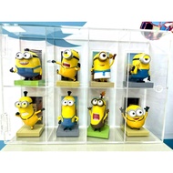 [Jinge Creative] Acrylic Display Box 8 Grids B083 Family Little Soldier Doll Stitch Three-Eyed Monst