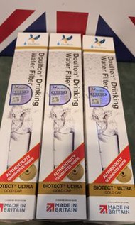 原廠英國道爾頓 Doulton 品牌的 BIOTECT ULTRA 系列飲用水濾芯 2501 型號 (全新)