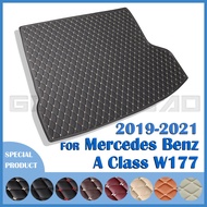 Car Trunk Mat For Mercedes Benz A Class W177 A180 A200 A200 A220 2019 2020 2021 Custom Car Accessori