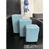 Rimowa Essential Glacier Blue 21-inch Carry-on Luggage, 30-inch & 33-inch Checked Luggage Suitcase