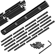 3030 Straight Inner Connectors Aluminium Profile Corner Connector Black for 30 x 30 Aluminium Extrus