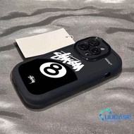 Suitable for IPhone17 16 15 14 13 12 11 X Xs Xr 7 8 Plus Pro Max Creative Pool Ball Number 8 Phone C