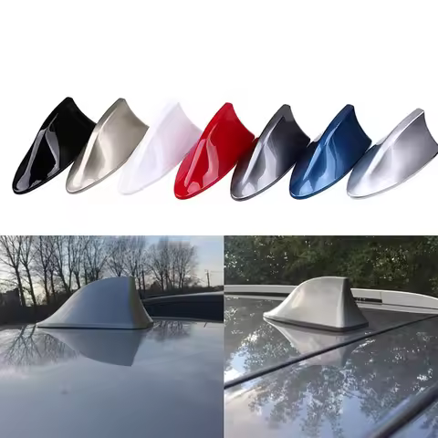 Car Antennas Shark Fin Antenna Auto Radio Signal Aerials Roof Antennas for Audi A1 A2 A3 A4 A5 A6 A7
