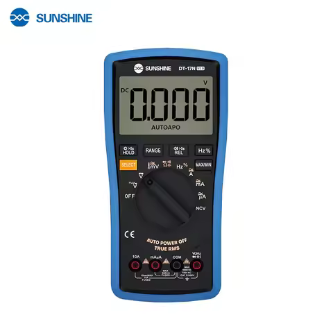 SUNSHINE DT-17N Auto Range LCD Display Multimeter Digital Multimeter Automatic Digital Instrument Te