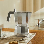 咖啡壺ALESSI意大利進口摩卡壺小雞母雞壺鋁制意式濃縮咖啡136杯單閥