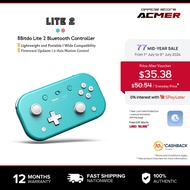 ACMER 8Bitdo Lite 2 Bluetooth Controller with Motion Controls, Linear Motors Vibration, Joysticks, T