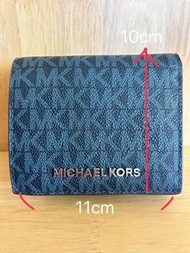 現貨MICHAEL KORS  MK短夾 防刮男用皮夾 （藍黑）送禮