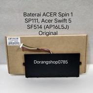 Baterai ACER Spin 1 SP111 Acer Swift 5 SF514 AP16L5J original