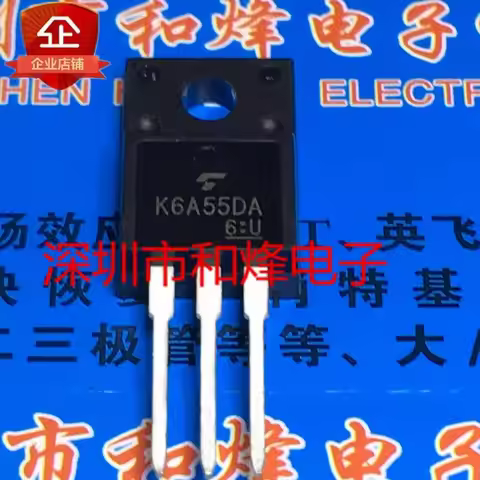 5PCS K6A55DA TK6A55DA SF10A600H K1776 2SK1776 K2462 2SK2462 2SB1020A B1020A RJP30E2 TO-220F In stock